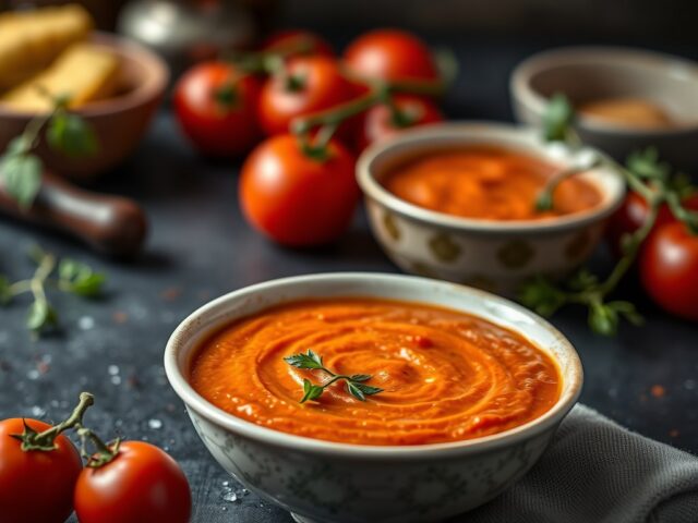 Salmorejo — AI-gegenereerde illustratie