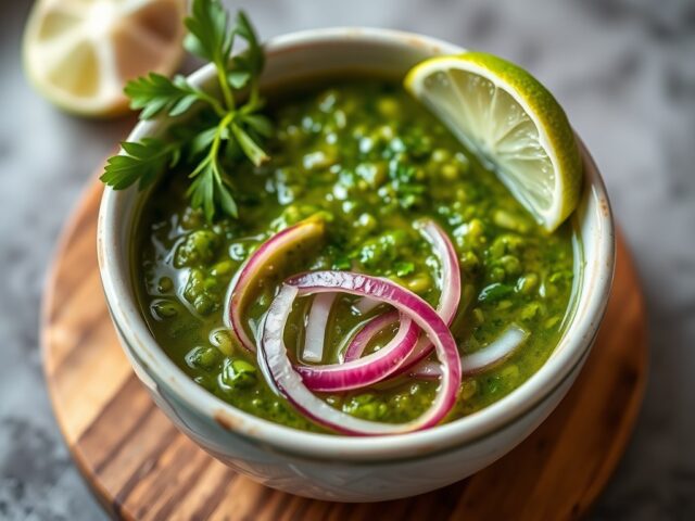 Salsa Verde II — AI-gegenereerde illustratie