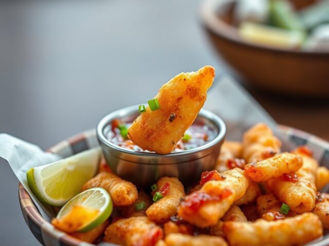 Sambal Goreng Kentang (pittige frietjes) — AI-gegenereerde illustratie