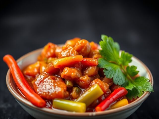 Sambal Kemanten — AI-gegenereerde illustratie