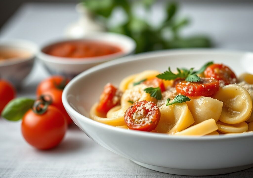 Sardijnse Cavatelli — AI-gegenereerde illustratie