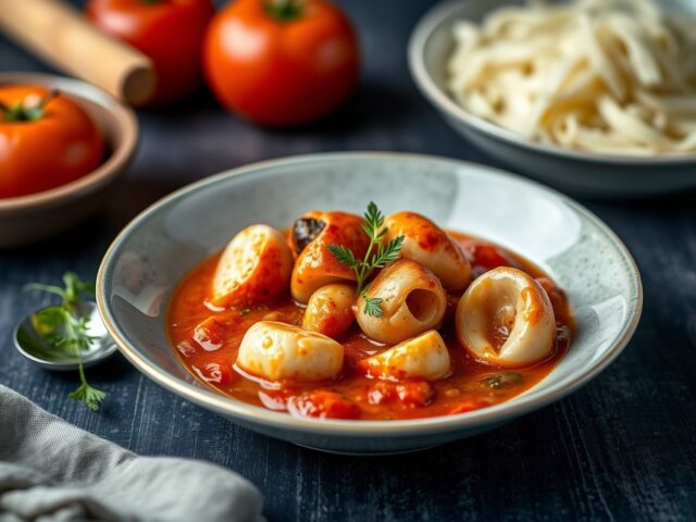 seafood saus — AI-gegenereerde illustratie