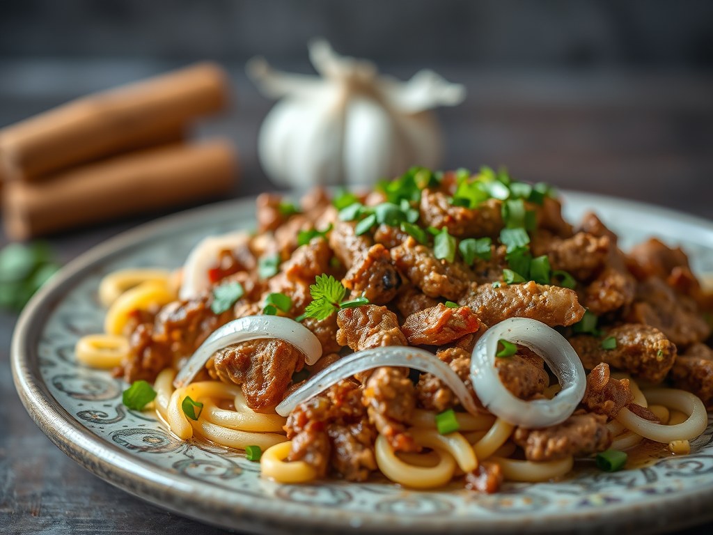 Shoarma kapsalon, AI-gegenereerde illustratie