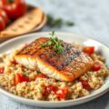 Slow-Grilled Zalm uit de Oven met Couscous