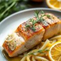 Slow Rosted Zalm met citrusfruit en Venkel