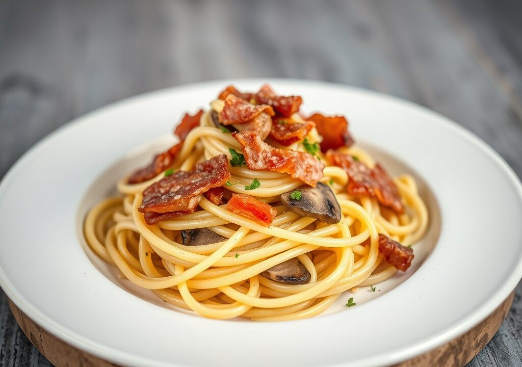 Snelle pasta — AI-gegenereerde illustratie