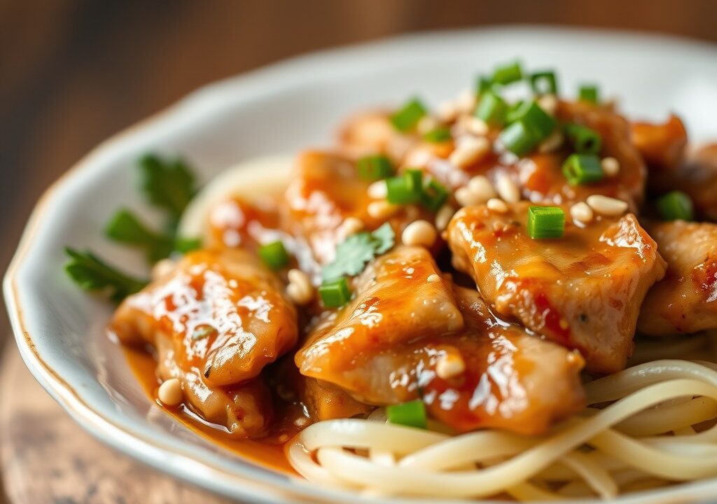 Snelle sate-marinade, AI-gegenereerde illustratie