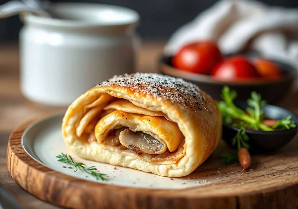 Snelle vol-au-vent — AI-gegenereerde illustratie