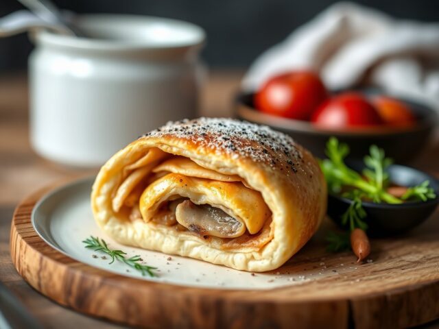 Snelle vol-au-vent — AI-gegenereerde illustratie