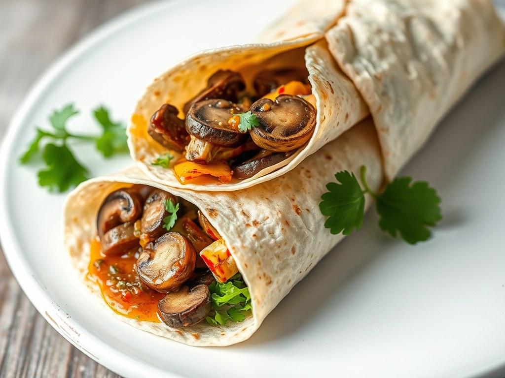 Snelle wrap, AI-gegenereerde illustratie