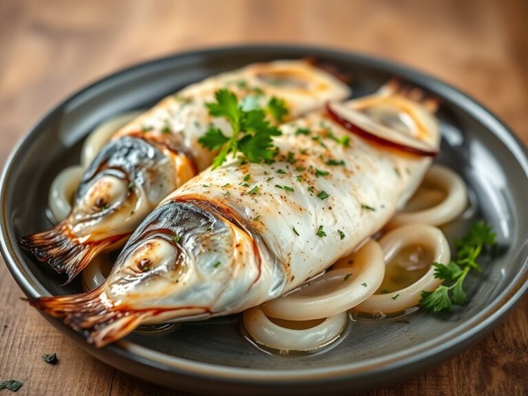 Spaanse visschotel: Pescado al horno els pescador