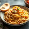 Spaghetti met Zeevruchten