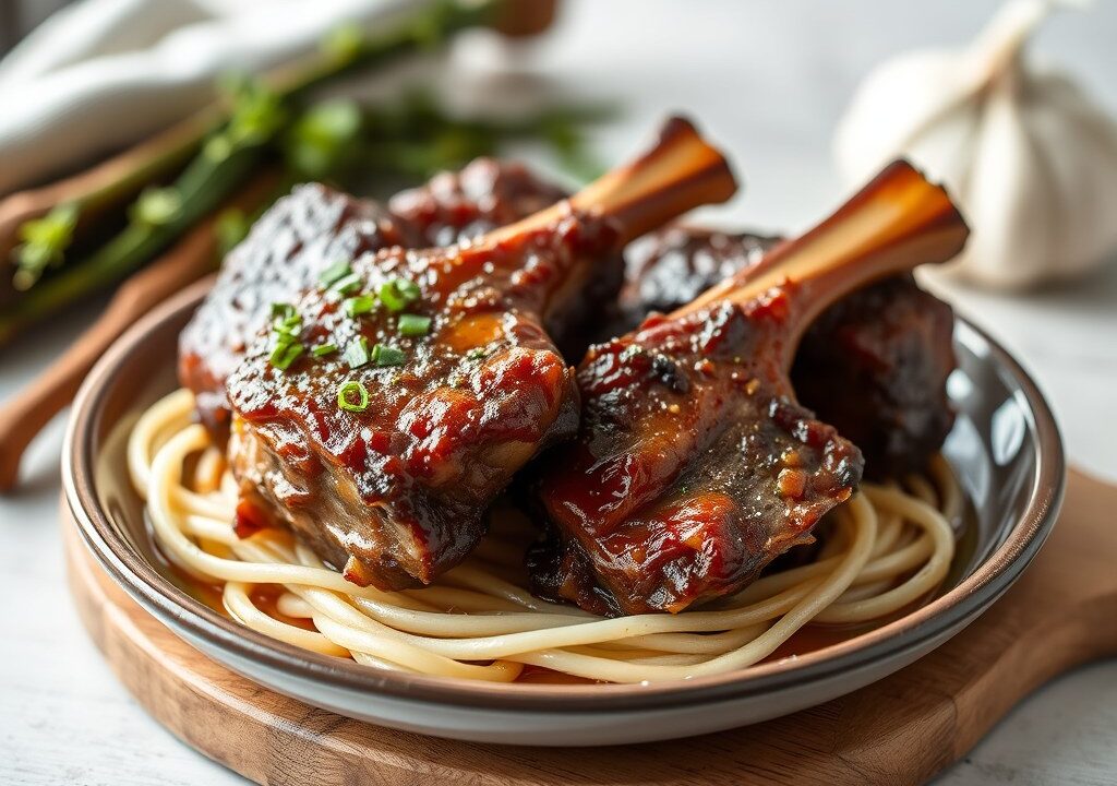Spareribs om te Zoenen !! — AI-gegenereerde illustratie
