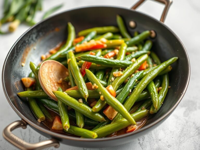 Sperziebonen in ketjapsaus: Boentjies ketjap