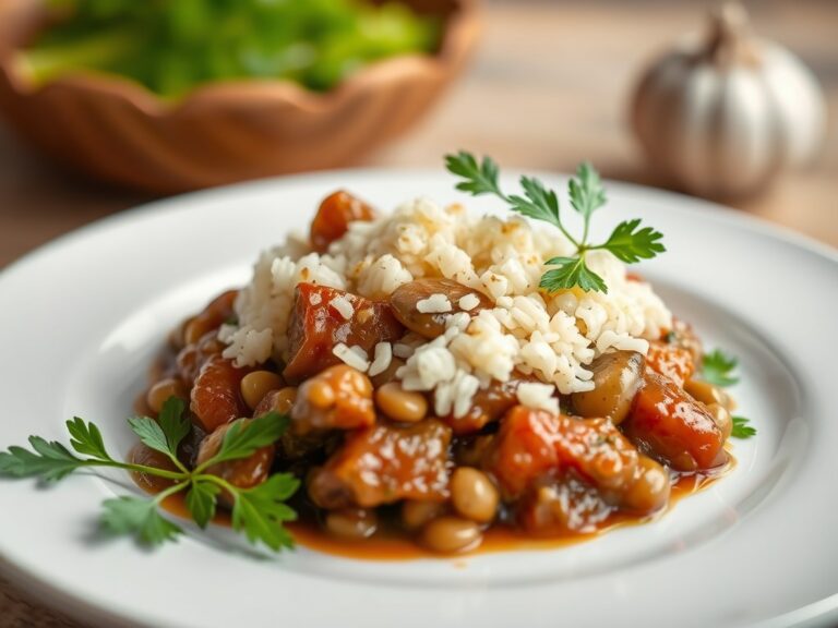 Stifado uit Corfu — AI-gegenereerde illustratie
