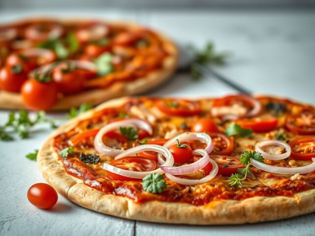 Sucuk pizza — AI-gegenereerde illustratie