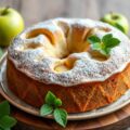 Suikervrije appeltaart met groene stevia