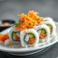 Sushi Maki op een Bordje