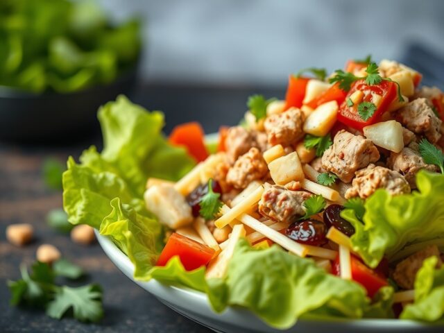 Taco salade — AI-gegenereerde illustratie