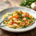 Tagliatelle met kruidenroomsaus