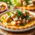 Tartaar van tonijn en aardpeer, saus van passievrucht