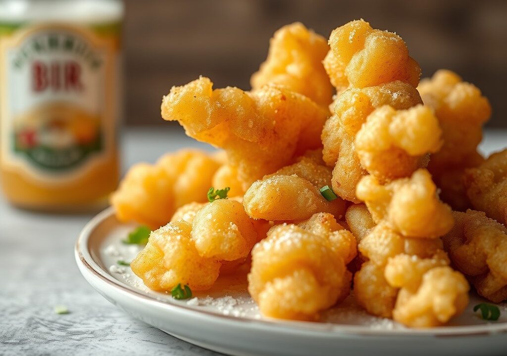 Tempura of Frituurbeslag — AI-gegenereerde illustratie