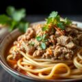 Thais Varkensgehakt met Noedels
