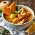Thaise Curry met Varkensvlees en Ananas