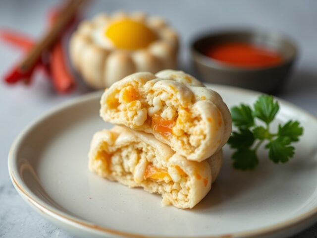 Thaise krab koekjes — AI-gegenereerde illustratie