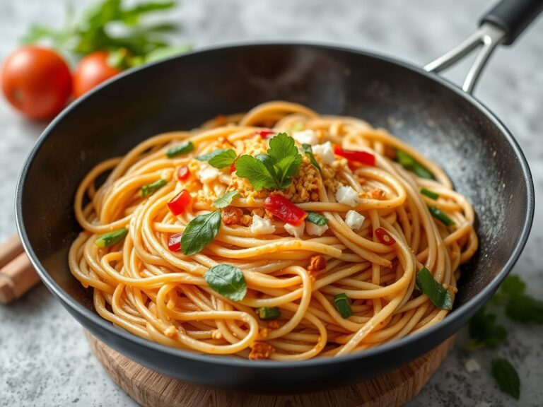 Thaise Pad Thai — AI-gegenereerde illustratie