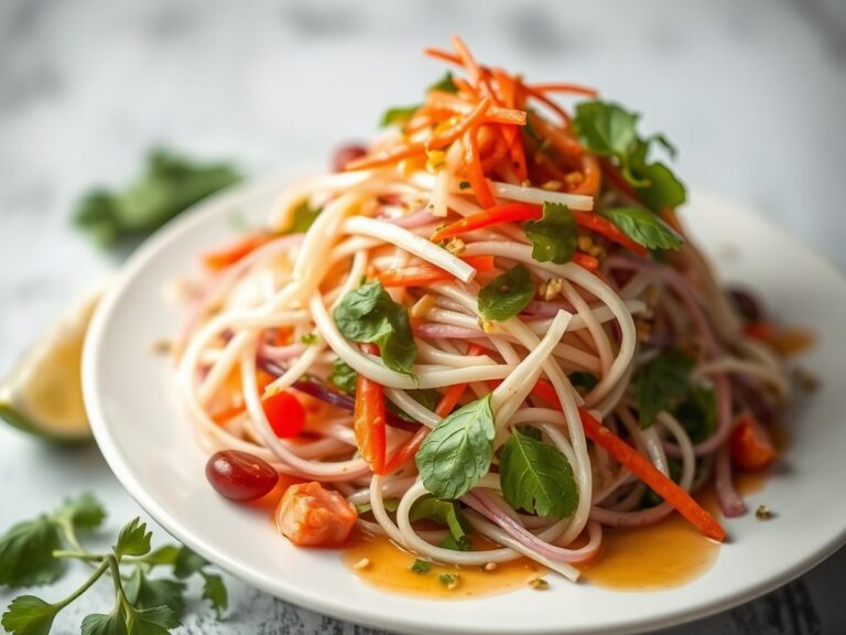 Thaise Salade — AI-gegenereerde illustratie