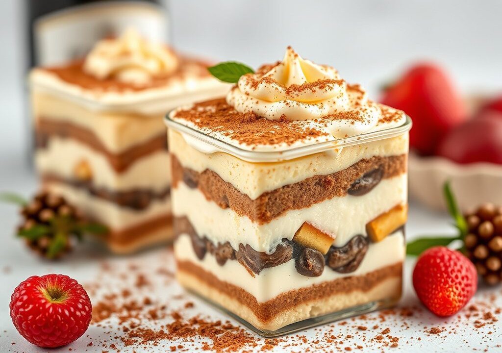 Tiramisu, AI-gegenereerde illustratie