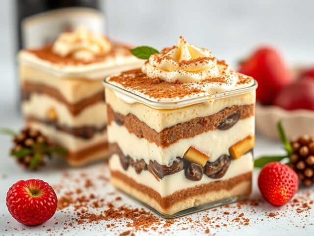 Tiramisu — AI-gegenereerde illustratie