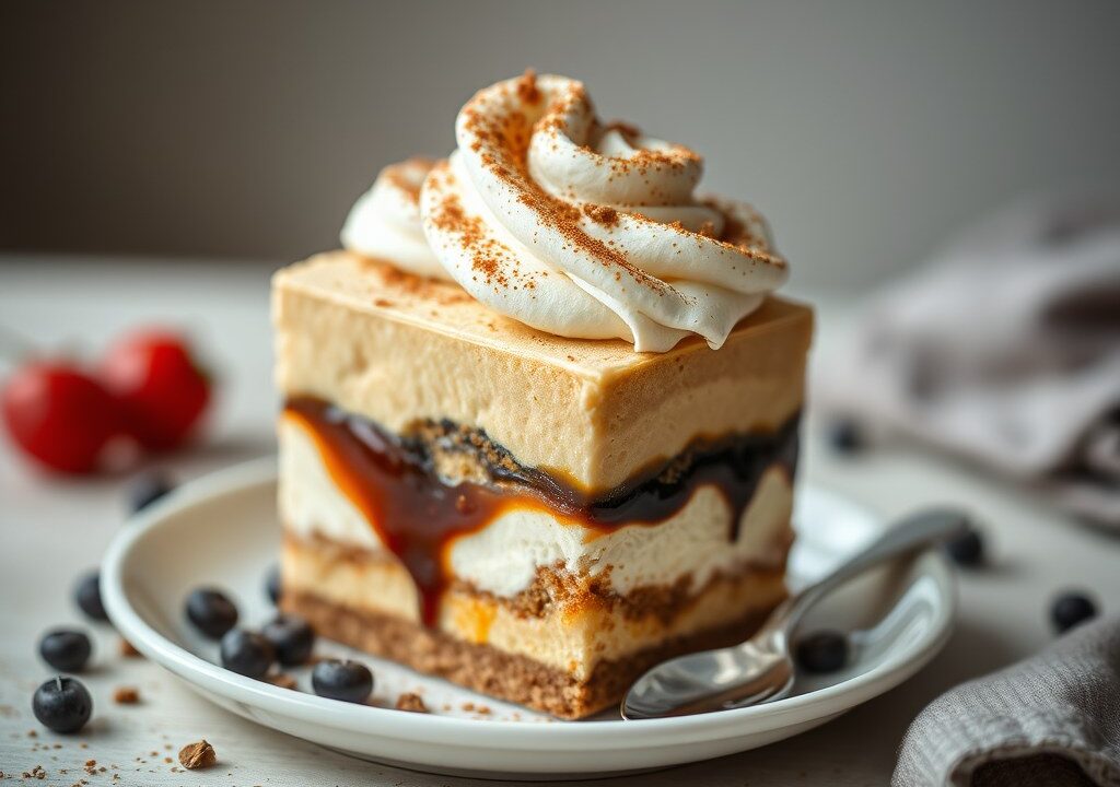 Tiramisu ook geschikt voor kinderen en oudere mensen — AI-gegenereerde illustratie