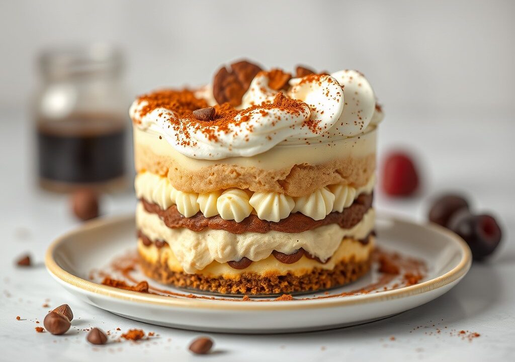 Tiramisu ster, AI-gegenereerde illustratie
