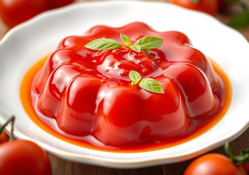 Tomaten Jelly — AI-gegenereerde illustratie
