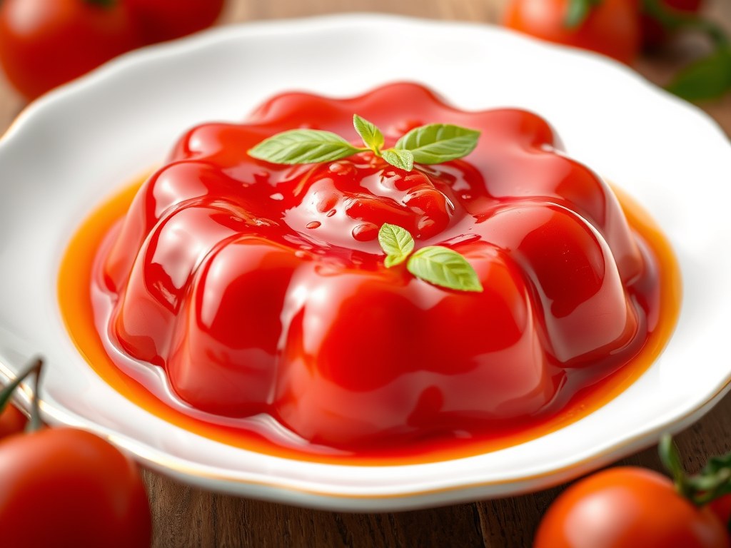 Tomaten Jelly, AI-gegenereerde illustratie