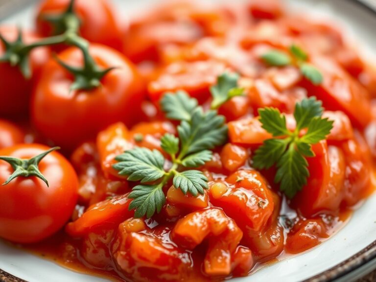 Tomatensalsa — AI-gegenereerde illustratie