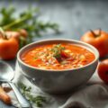 Tomatensoep met wortelen