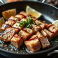 Tonijn in de grillpan