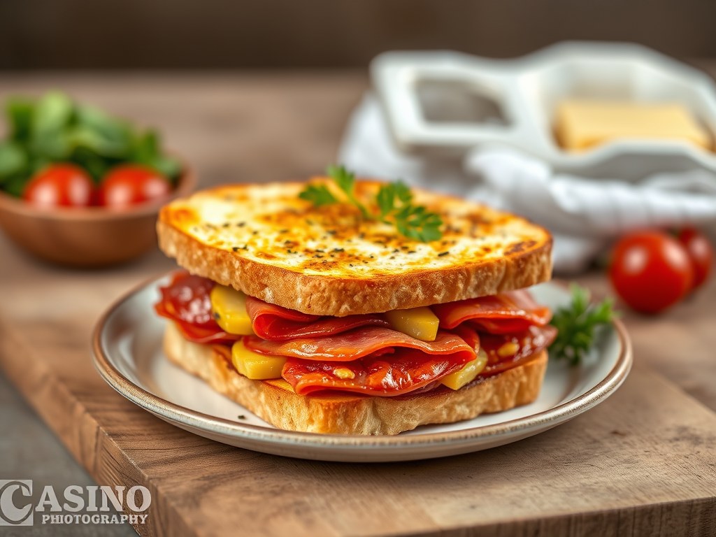 Tosti, AI-gegenereerde illustratie