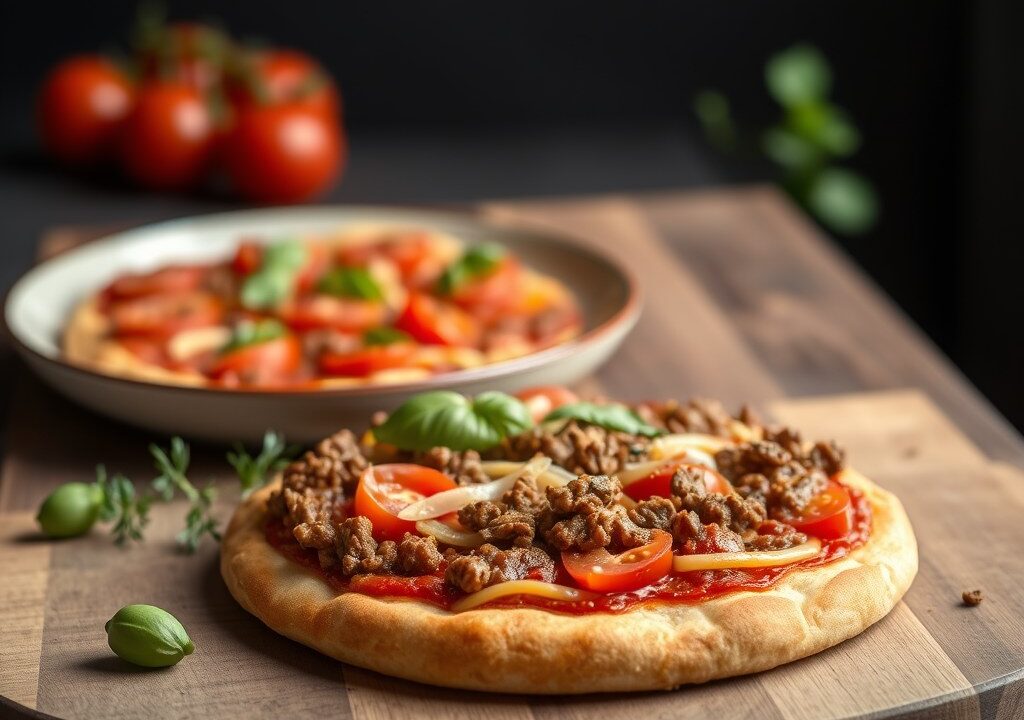 Tostipizza, AI-gegenereerde illustratie