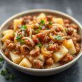 Uien stamppot ovenschotel