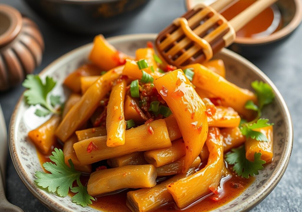 Varkenshaas op Chinese Wijze, AI-gegenereerde illustratie