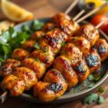 Varkenshaasjes op Marokkaanse Wijze Gekruid en daarna Gegrilled
