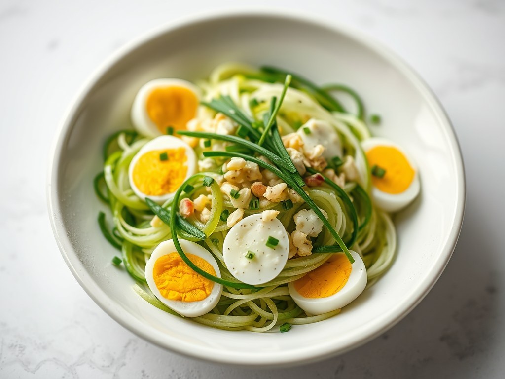 Verrassende salade, AI-gegenereerde illustratie