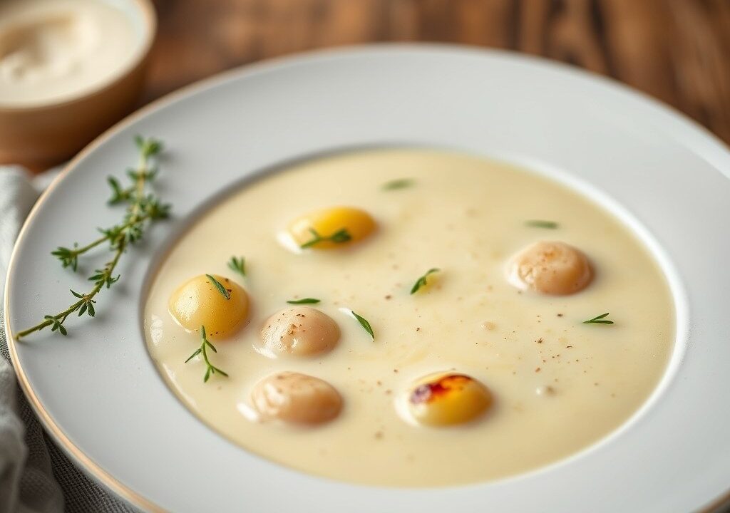 Vichyssoise — AI-gegenereerde illustratie