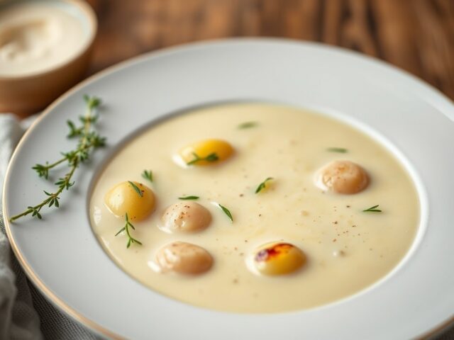 Vichyssoise — AI-gegenereerde illustratie