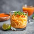 Vietnamese Glasnoedelsalade met een Nuoc Cham Dressing