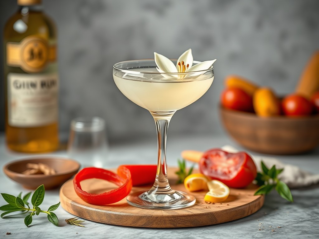White lily, AI-gegenereerde illustratie